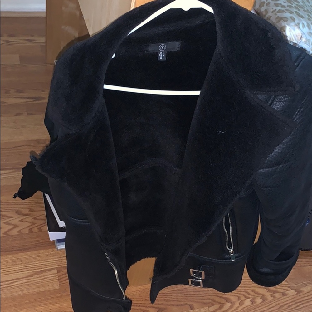 Cute Faux SherlingJacket